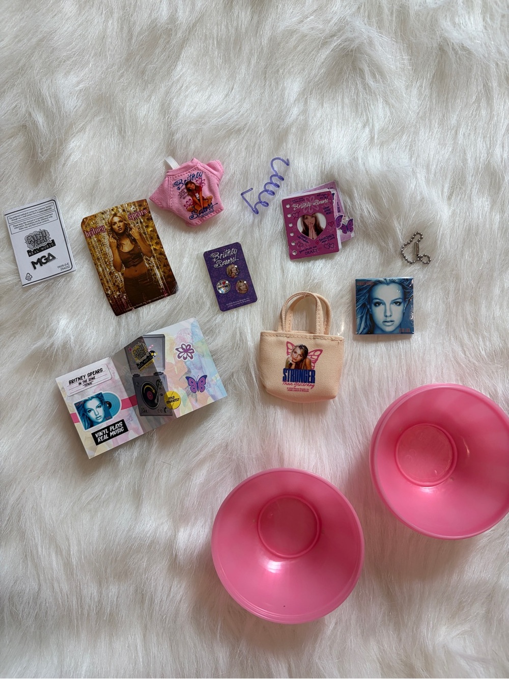 MGA's Miniverse Real Music Britney Spears Limited Edition OPENED, DAMAGED